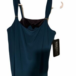 Miraclesuit Teal Swim Top